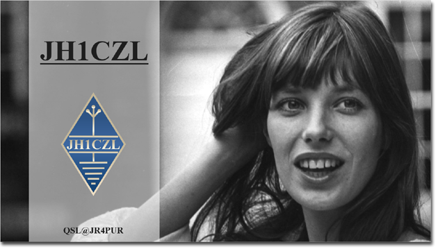 QSL@JR4PUR #477 - Jane Birkin