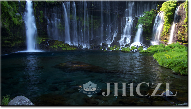 QSL@JR4PUR #540 - Shiraito Falls