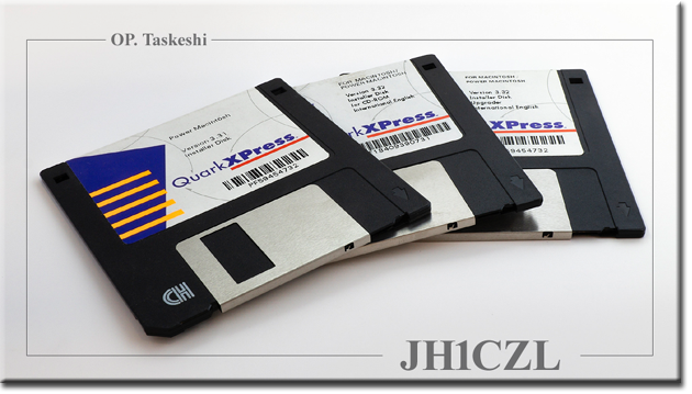 QSL@JR4PUR #566 - Floppy Disks