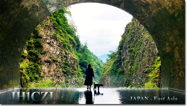 QSL@JR4PUR #716 - Kiyotsu Gorge, Niigata