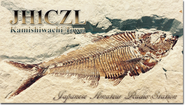 QSL@JR4PUR #768 - Fossil