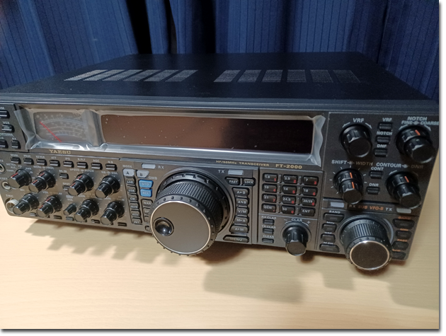 FT-2000Dが修理から戻ってきました