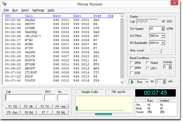 Morse Runnerはじめました