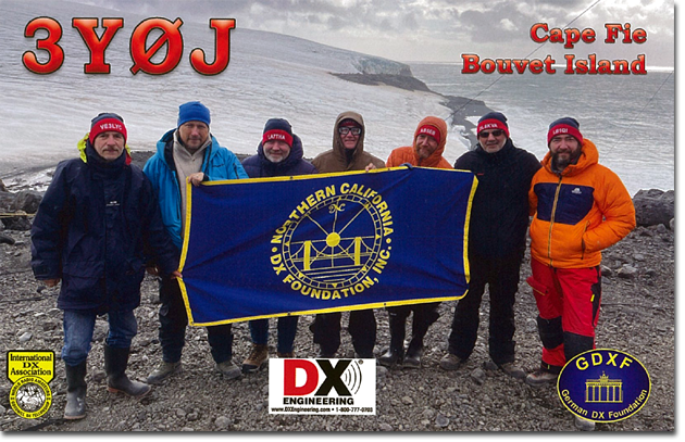 3Y0J - Bouvet Island（ブーベ島）のQSLカードが届きました